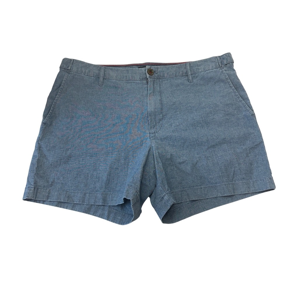 Tommy Hilfiger Womens Classic Stretch Blue Shorts Size 12 Casual